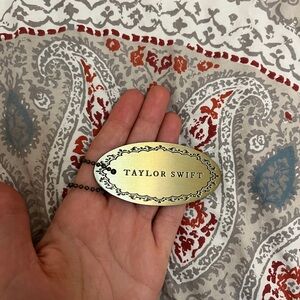 Taylor Swift RARE evermore ‘he did it’ merch/key chain